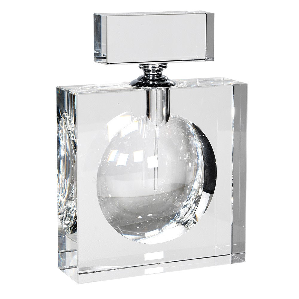 Large Crystal Perfume Bottle - Main Image