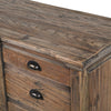 Old Weathered Pine Drawer Chest