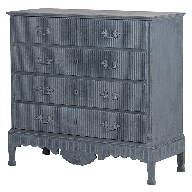 Blue dresser chest discount