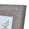 Grey Woven Photo Frame