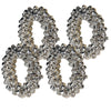 Set Of 4 Jingle Bell Napkin Rings