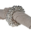 Set Of 4 Jingle Bell Napkin Rings