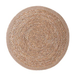 Set Of 4 Braided Seagrass Placemats