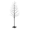5FT Lit Black Outdoor Tree