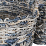 Set Of 2 Blue Dyed Baskets