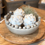 Cream Bowl With Ball Edge