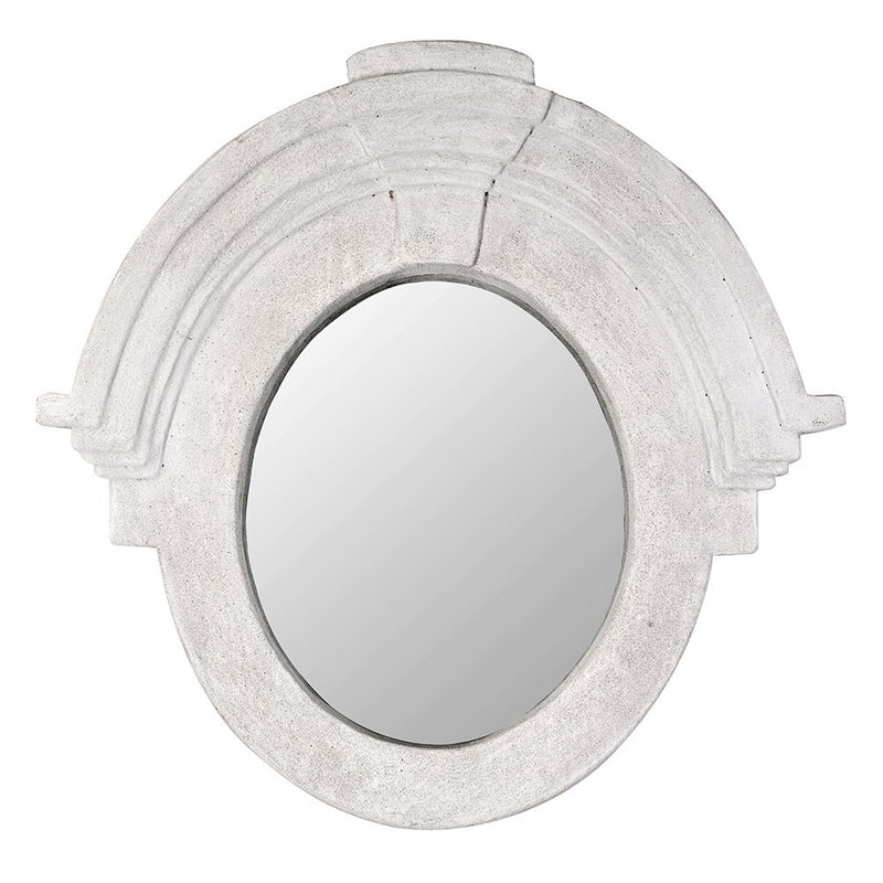 Decorative Washed Mansard Mirror