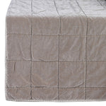 Taupe Quilted Bedspread