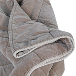 Taupe Quilted Bedspread