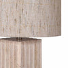 Square Travertine Table Lamp