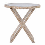 Washed Decorative Round Side Table