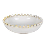 Ivory And White Bobble Bowl