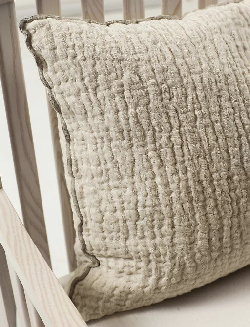 Himla Pauline Cushion Oatmeal