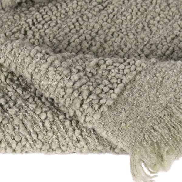 Sage Boucle Throw