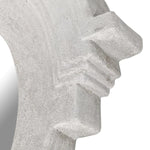 Decorative Washed Mansard Mirror