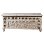 Ornate Wooden Carved Storage Box