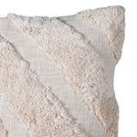 Cream Tufted Cushion