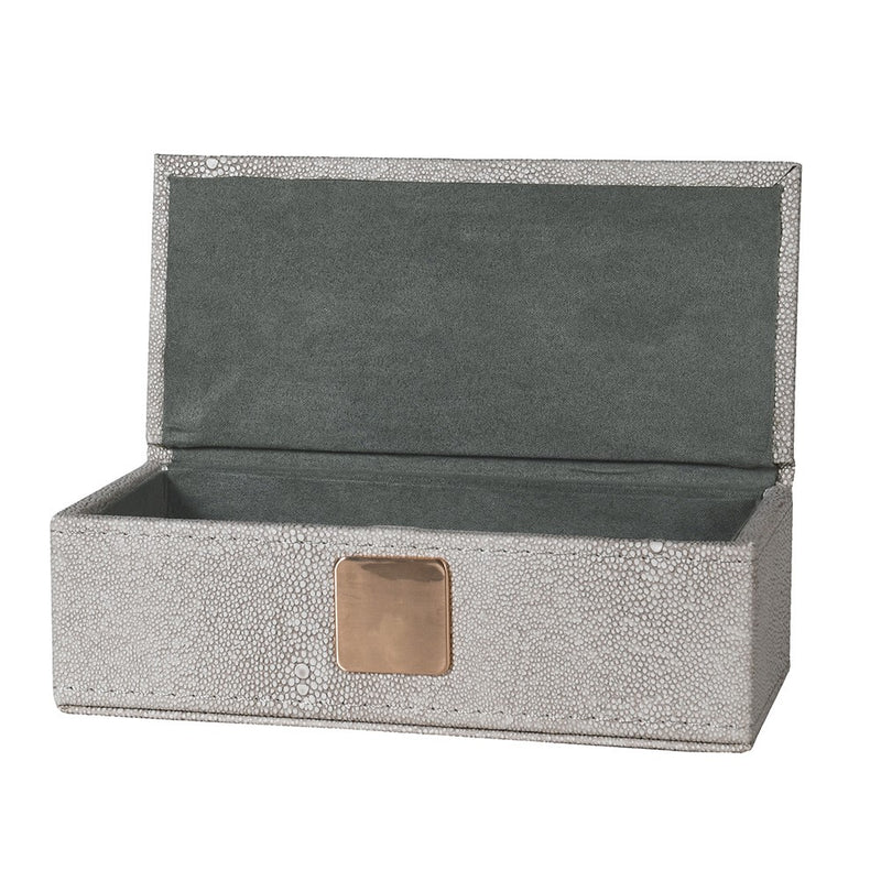 Faux Ivory Shagreen Case