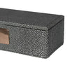 Faux Ivory Shagreen Case