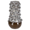 Rustic Glazed Bobble Vase