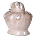 Small Enamel Lidded Vase