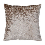 Taupe Cheetah Cushion