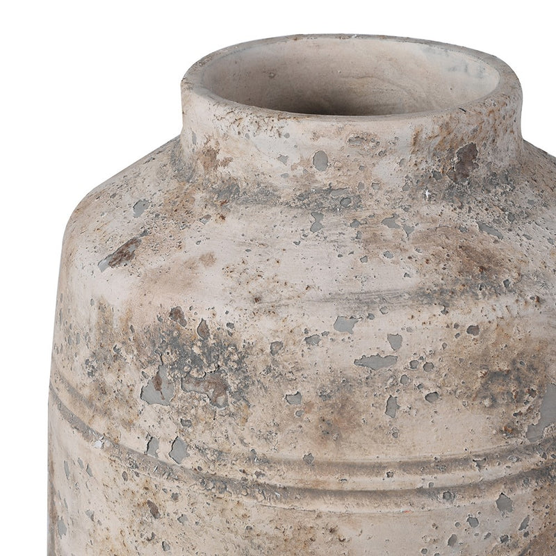 Mottled Stone Vase