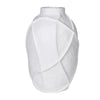 White Wavy Line Vase