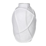 White Wavy Line Vase