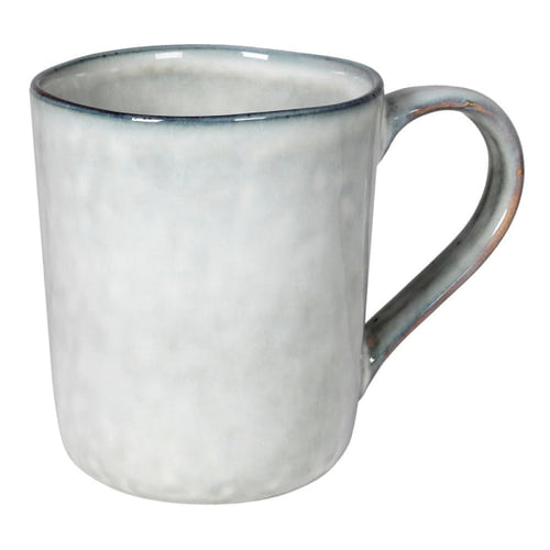 Set Of 4 Rustic Grey Mugs