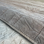 Taupe Quilted Bedspread