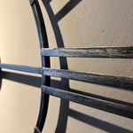 Gold Distressed Wall Clock