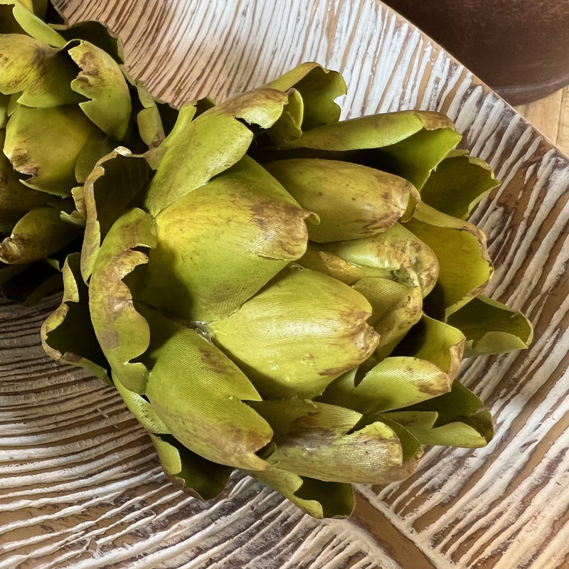 Decorative Green Artichoke Head