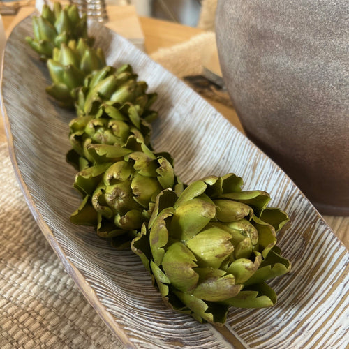 Decorative Green Artichoke Head