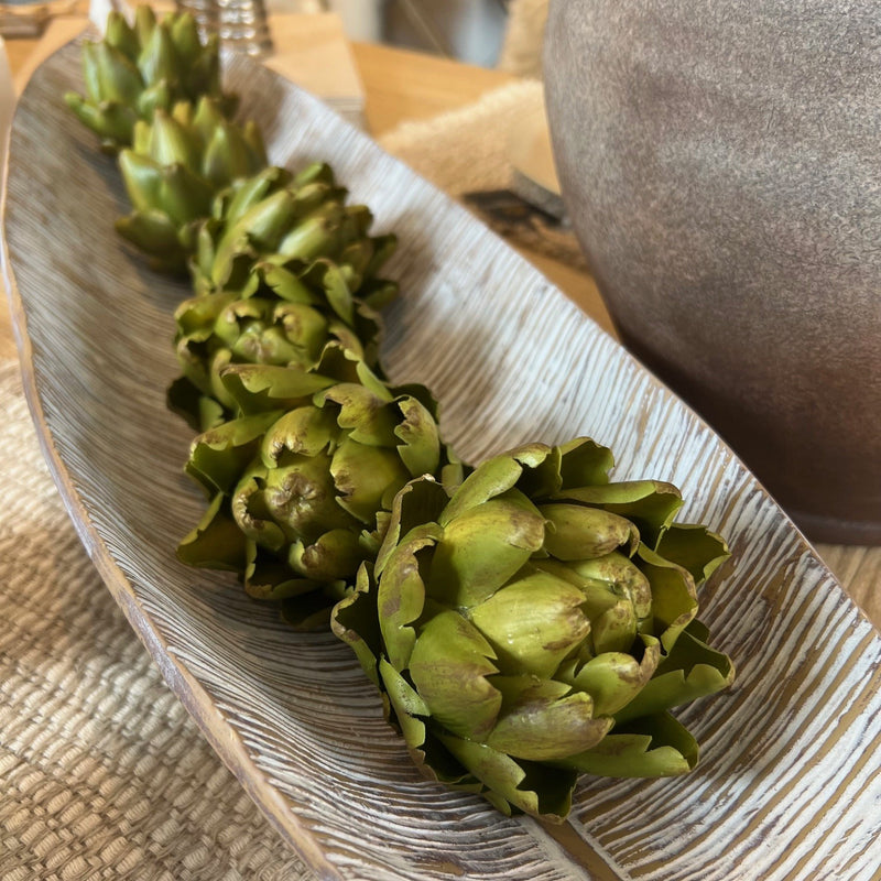 Decorative Green Artichoke Head