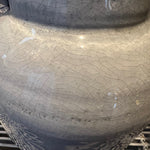Grey Distressed Glazed Vase