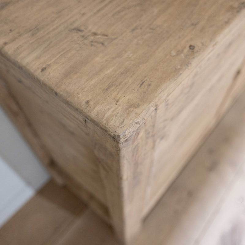 2 Door Old Pine Cabinet