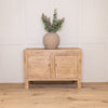 2 Door Old Pine Cabinet