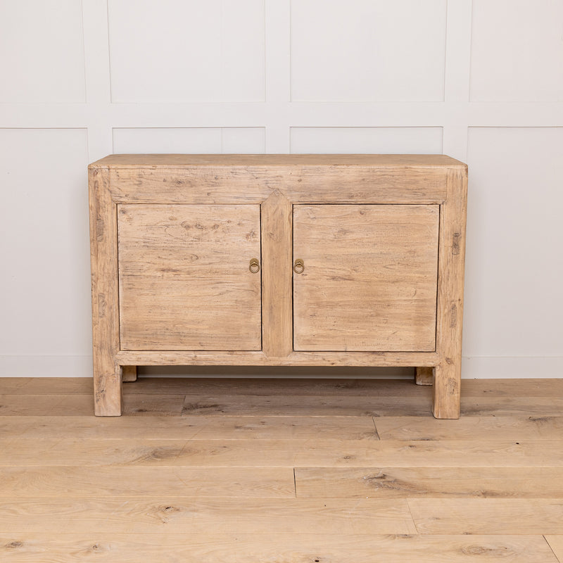 2 Door Old Pine Cabinet