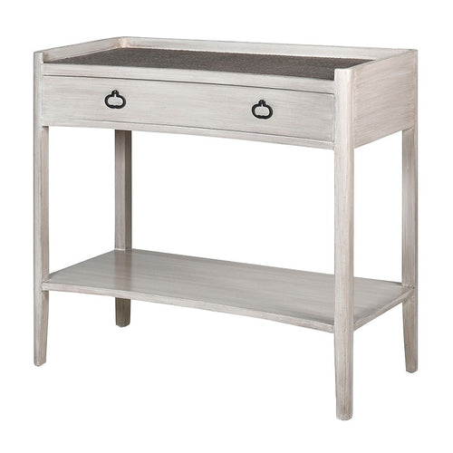 Small curved console table