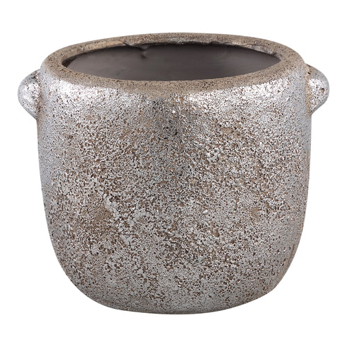 Bronze round pot