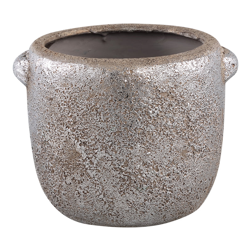 Bronze round pot