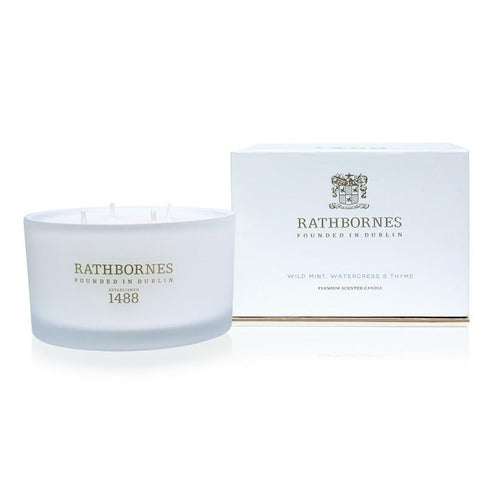Rathbornes Luxury Candle Wild Mint 390g