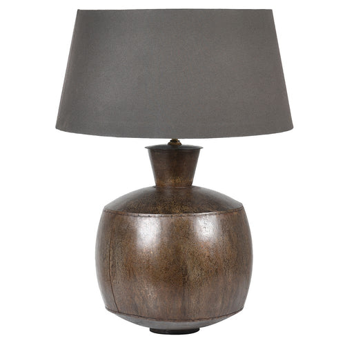 Rustic Iron Table Lamp