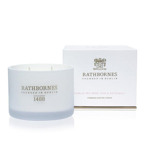 Rathbornes Classic Candle Tea Rose 190g