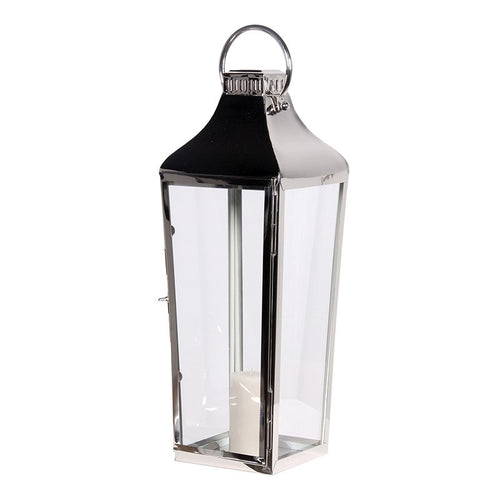 Large silver lantern