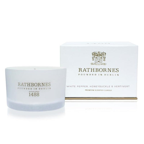 Rathbornes Travel Candle White Pepper 75g