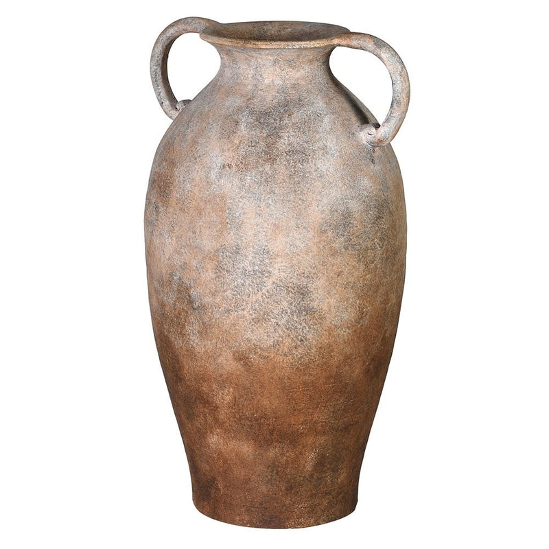 Tall mottle ceramic vase