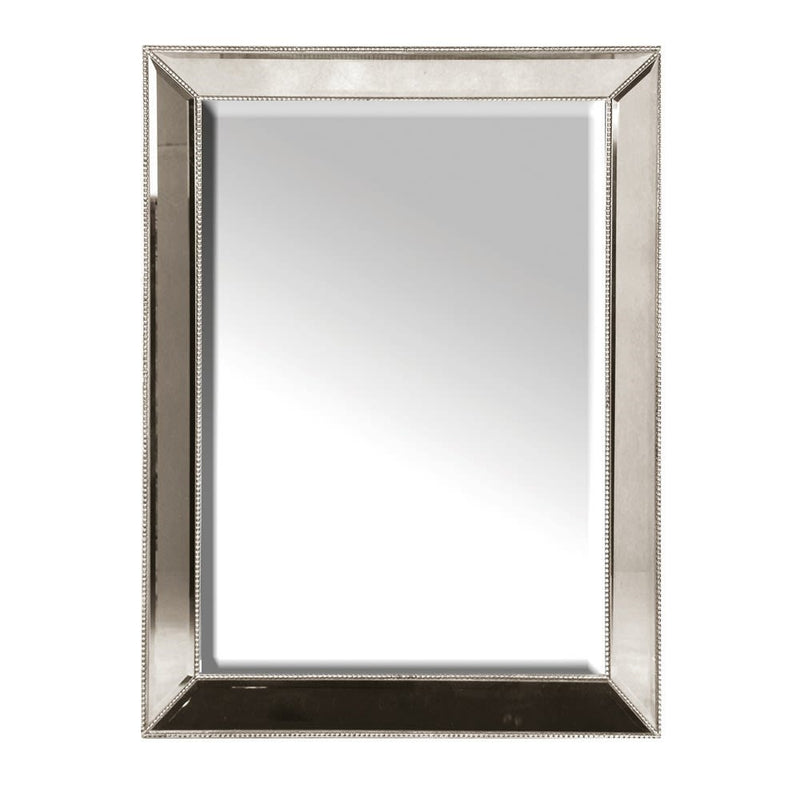 Small studded mirror