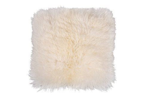 Ivory Luxe Sheepskin Cushion